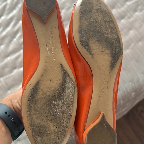 Salvatore ferragamo Orange flat - Picture 5 of 6